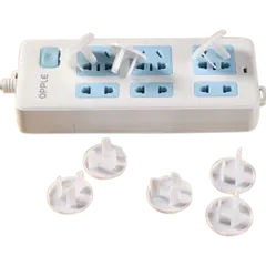 Multiplag Protector Child Protection Baby Safety Power Supply - 10 Pc - Rokomari